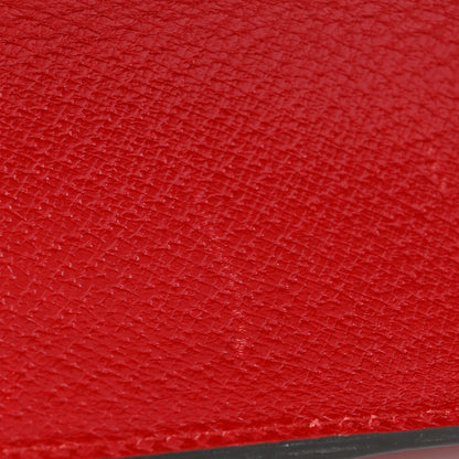 Gucci Calfskin Bamboo Web Medium Falena Moth Top Handle Bag Hibiscus Red 11 of 13