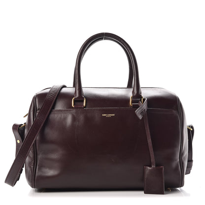 Saint Laurent Calfskin Classic Duffle 6 Bordeaux 1 of 25