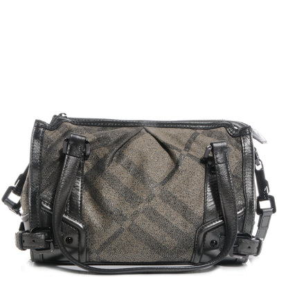 Burberry Shimmer Check Tote 1 of 11