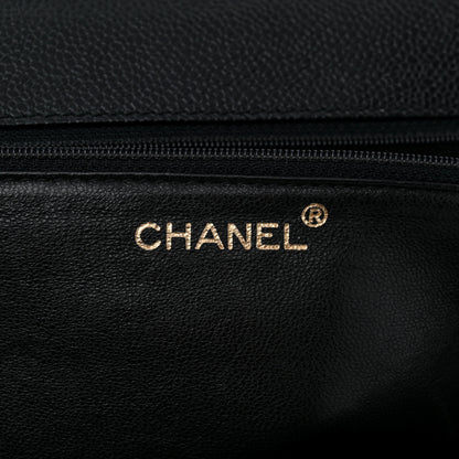Chanel Caviar Quilted Single Flap Black 6 of 11