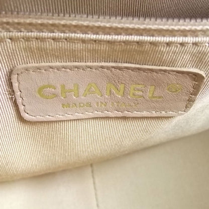 Chanel Caviar Quilted Hobo Beige 7 of 10