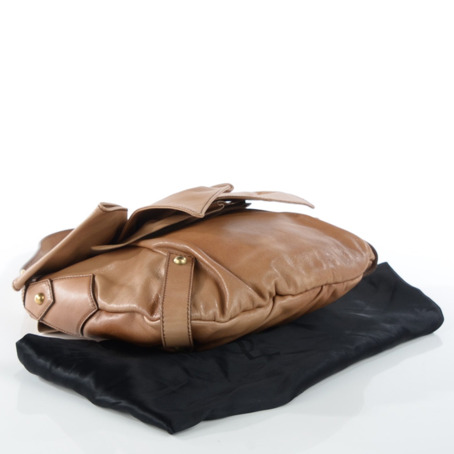 Chèvre Bow Handbag Beige