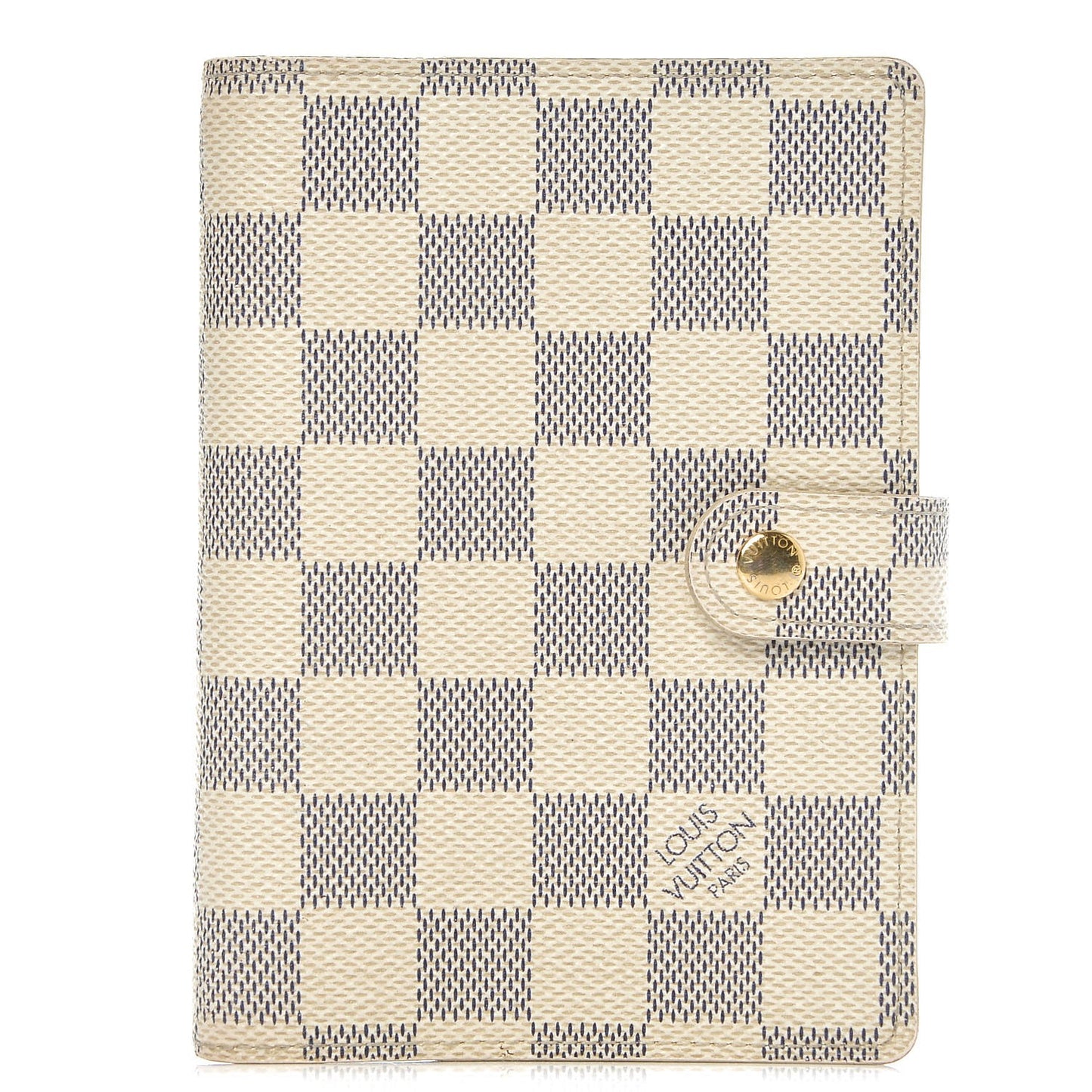 Damier Azur Small Ring Agenda Cover
