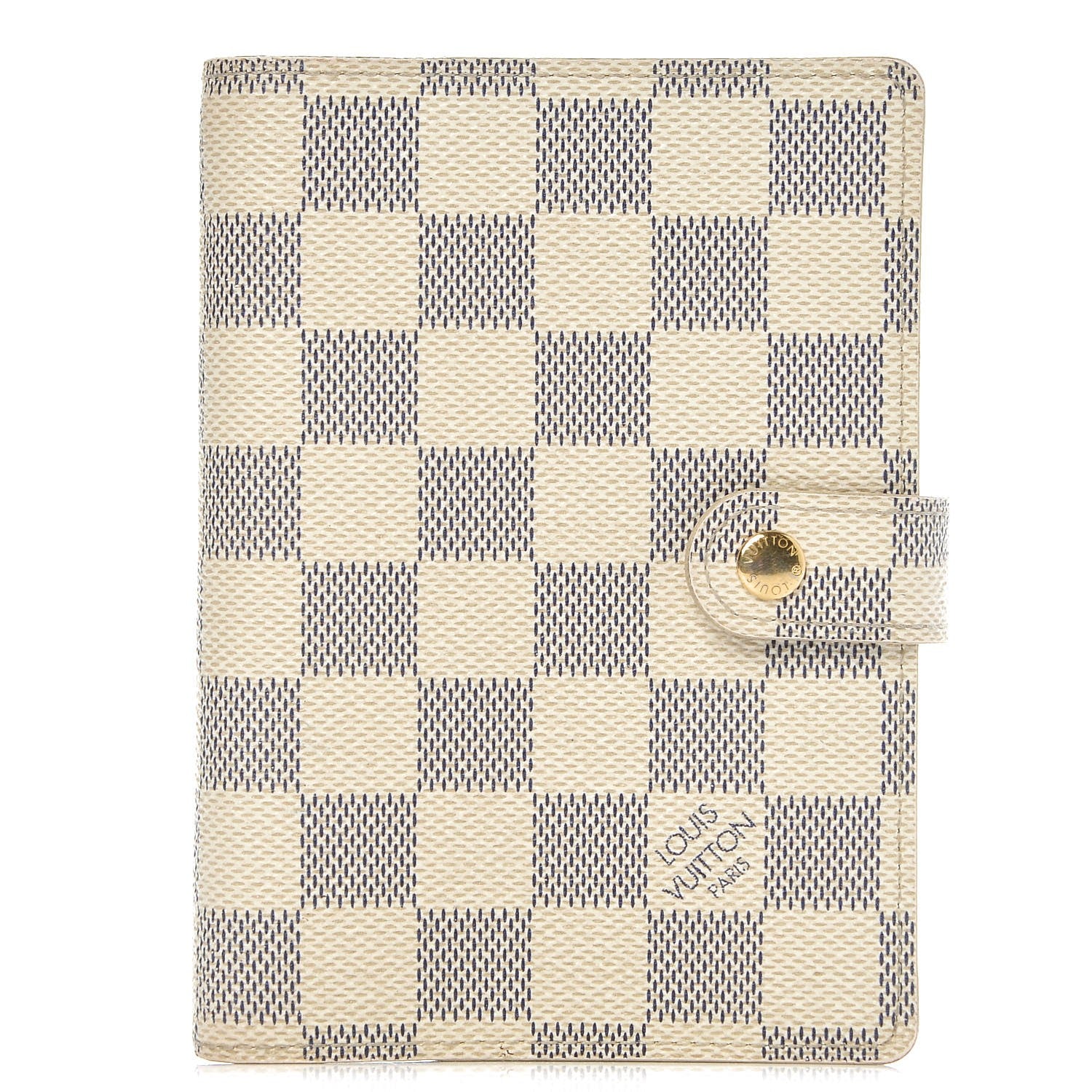 Louis Vuitton Damier Azur Small Ring Agenda Cover 1 of 8