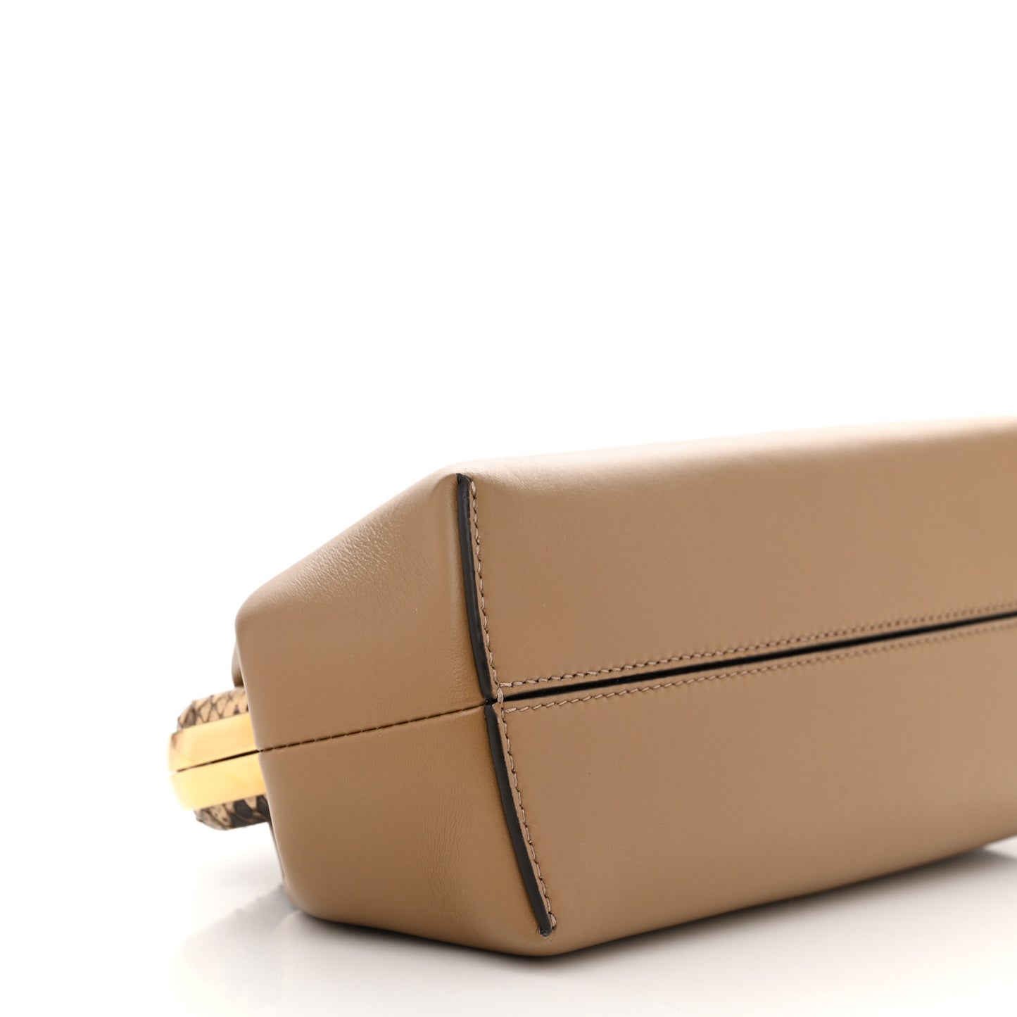 Shiny Nappa Snakeskin Small Fendi First Sand Make Up