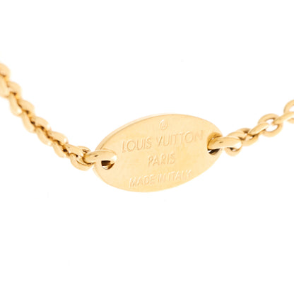 Louis Vuitton LOUIS VUITTON Metal LV Eclipse Bracelet Gold 2 of 6