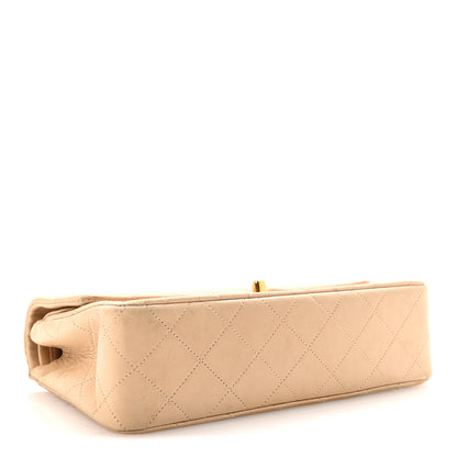Chanel Lambskin Quilted Small Double Flap Beige 4 of 10