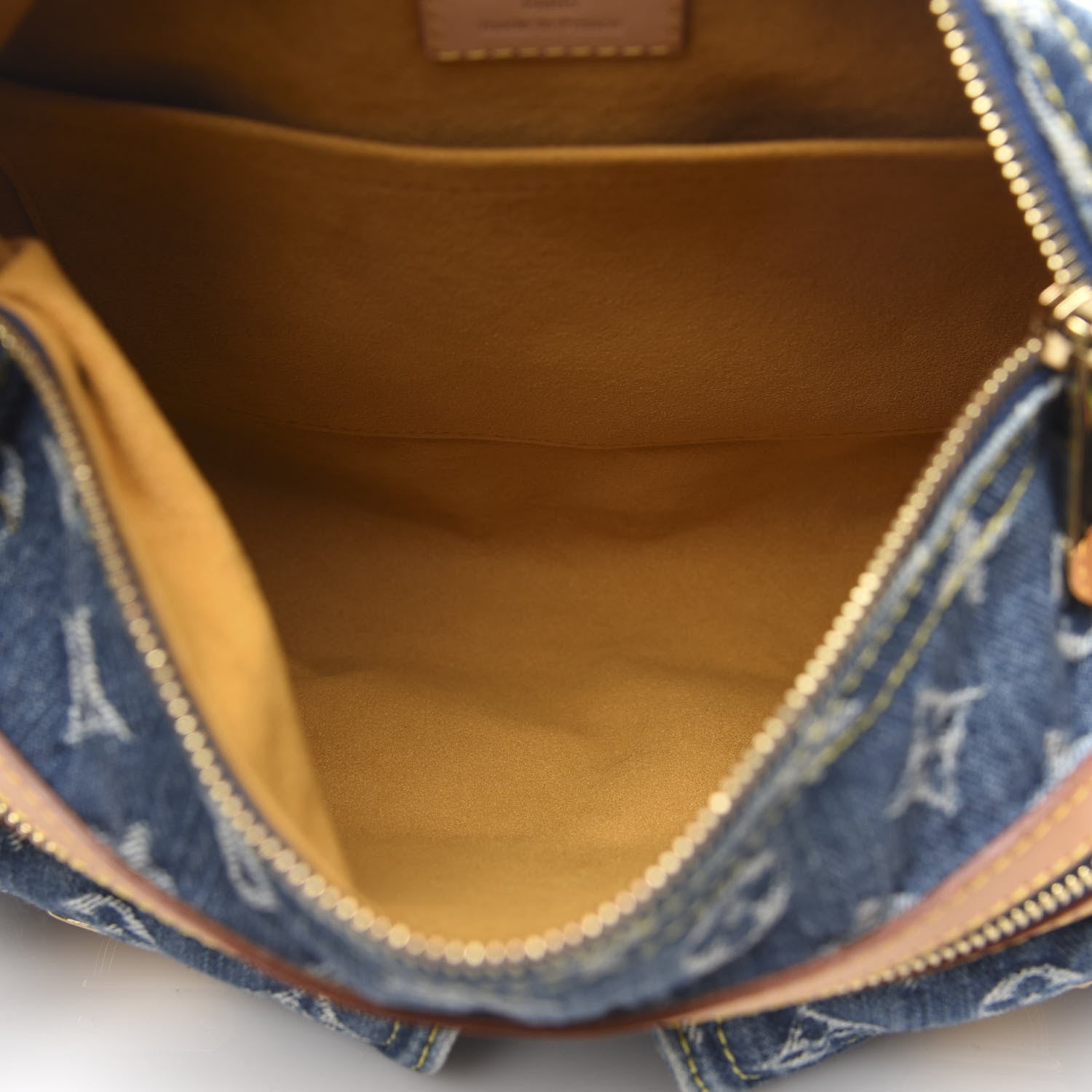 Louis Vuitton Monogram Denim Baggy PM Blue 5 of 12