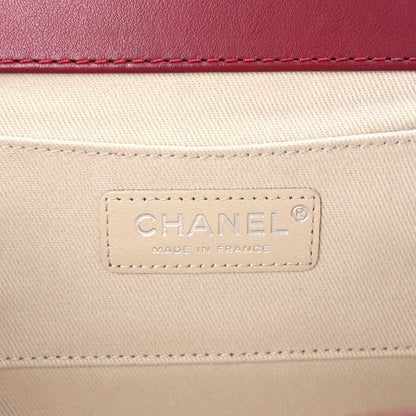 Chanel Patent CC Quilted Timeless Clutch Red 6 of 10