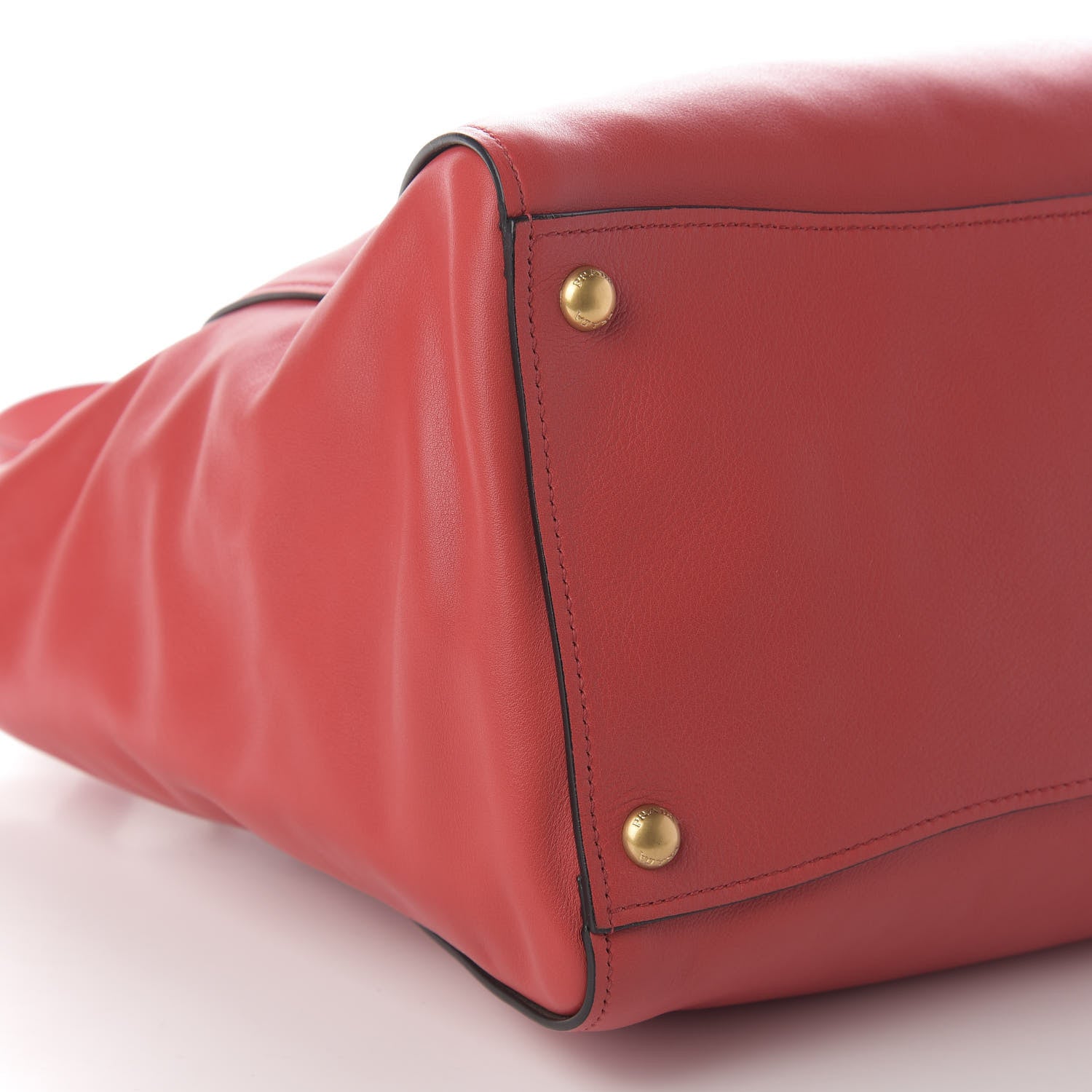 Prada Vitello Soft Twin Pocket Tote Lacca 7 of 10