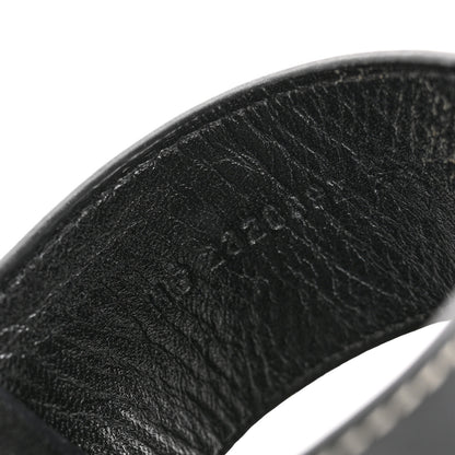 Hermes Calfskin Helia Sandals 36 Black 9 of 12