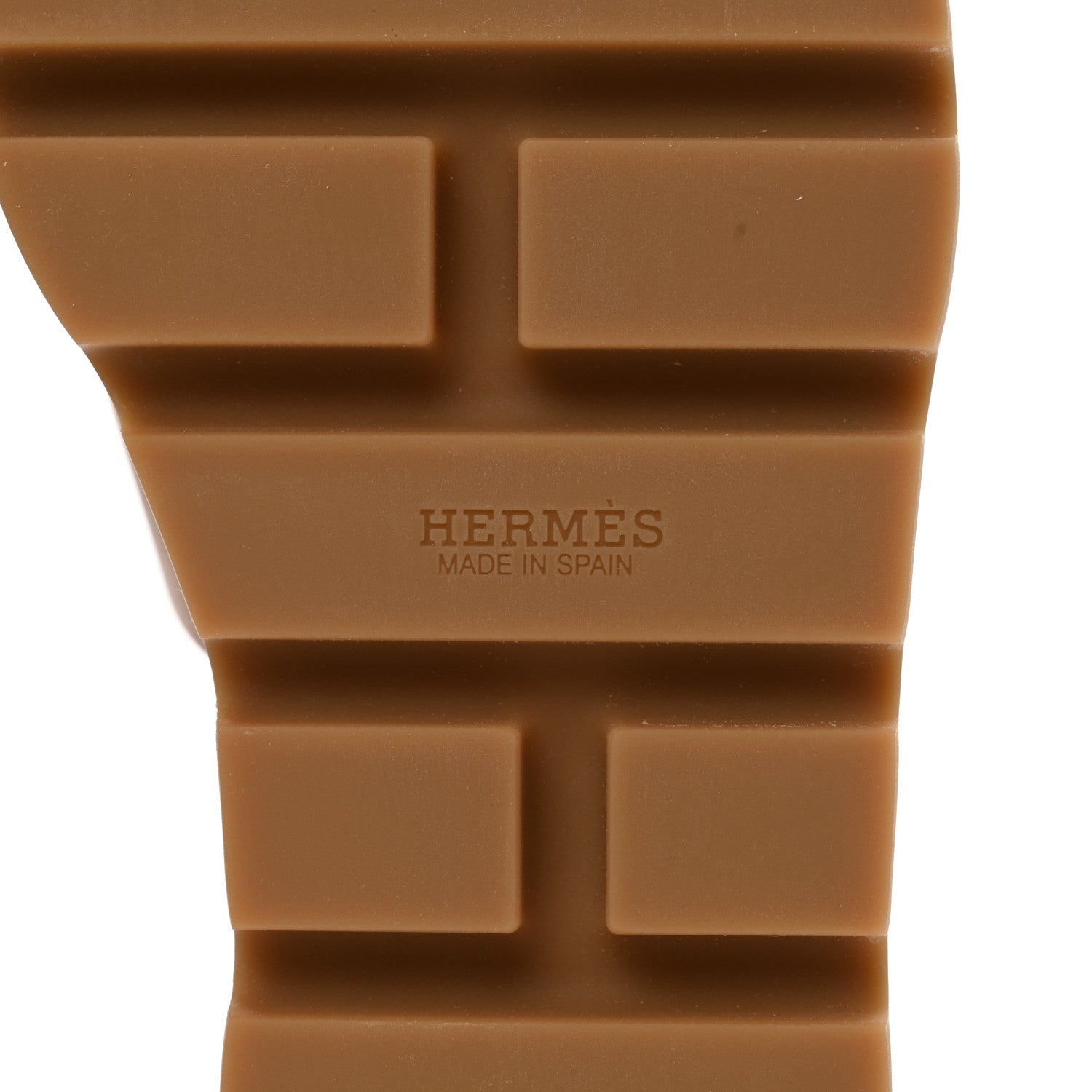 Hermes Calfskin Cork Eze 30 Sandals 37 Marron Glaise 8 of 9