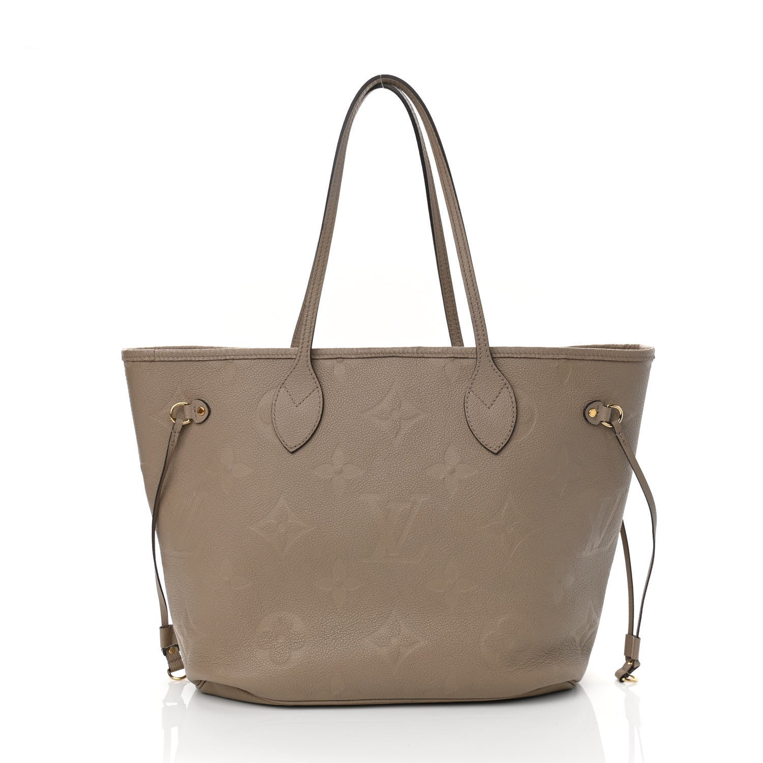 Louis Vuitton Empreinte Monogram Giant Neverfull MM Tourterelle 1 of 9