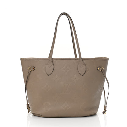 Louis Vuitton Empreinte Monogram Giant Neverfull MM Tourterelle 1 of 9