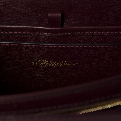 3.1 Phillip Lim 3.1 Calfskin Alix Shoulder Bag Bordeaux 8 of 9