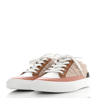 Hermes Calfskin Deep Sneakers 36 Multicolor White Gold 3 of 8