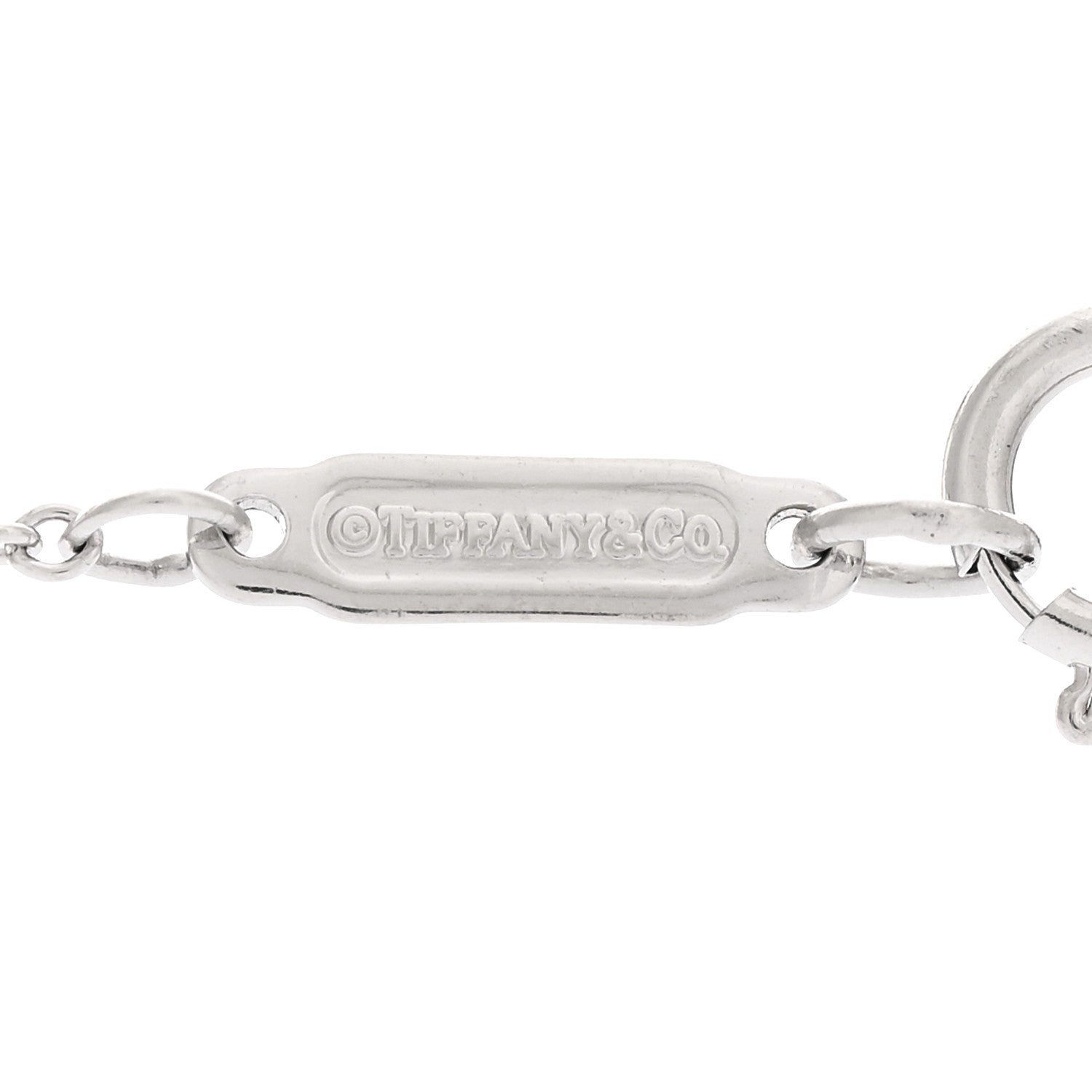 Tiffany Platinum Diamond Soleste Pendant Necklace 4 of 6