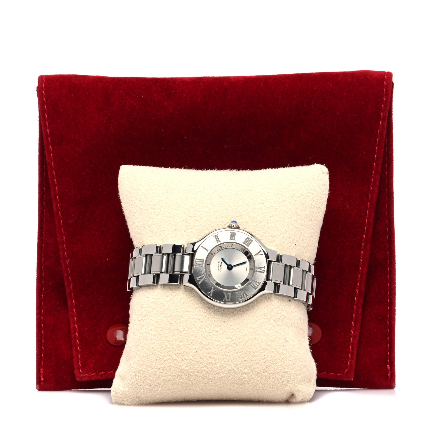 Cartier Stainless Steel 28mm Must De 21 Quartz Watch 5 of 5