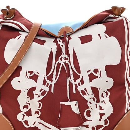 Hermes Silk Swift Brides De Gala Tattoo Silky City 33 Bag Gold Rouge H 9 of 11