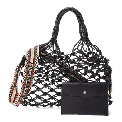 Stella McCartney Alter Nappa Knotted Structure Tote Black 1 of 10