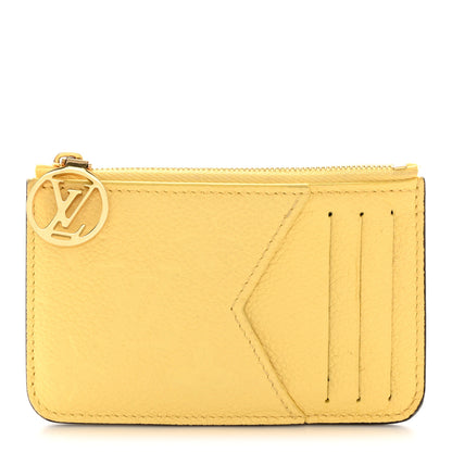 Louis Vuitton Empreinte Monogram Zipped Romy Card Holder Jaune 1 of 7