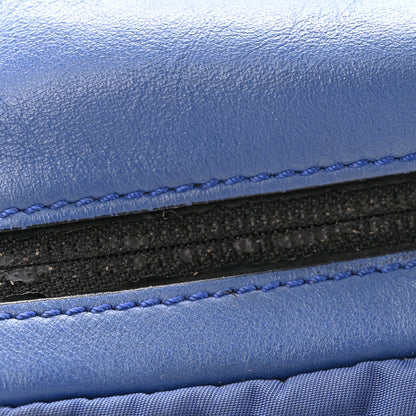 Fendi Nylon Vitello Century Vocabulary Camera Bag Blue Cobalto Blue Neon Sunflower 13 of 15