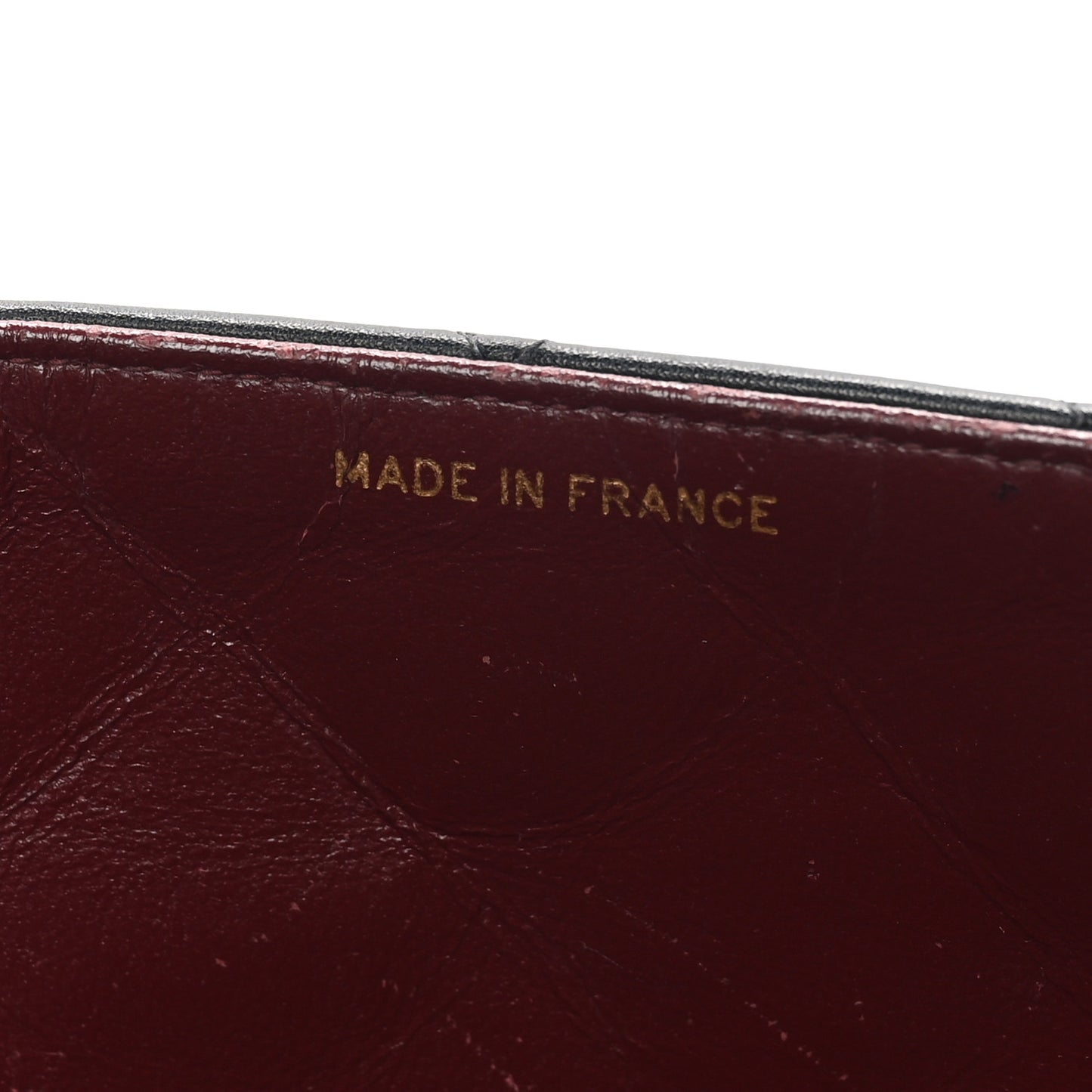 Lambskin Quilted Jumbo Single Flap Black