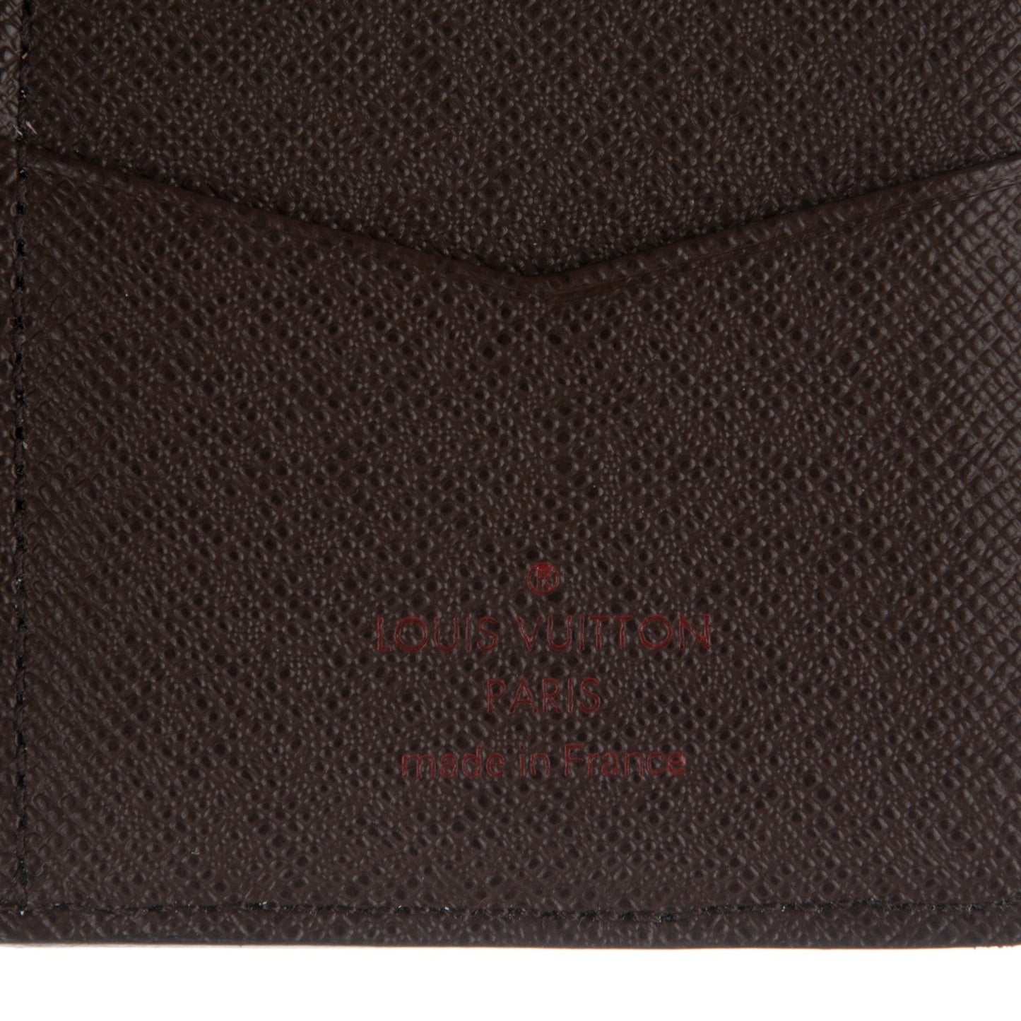 Damier Ebene Pocket Organizer NM