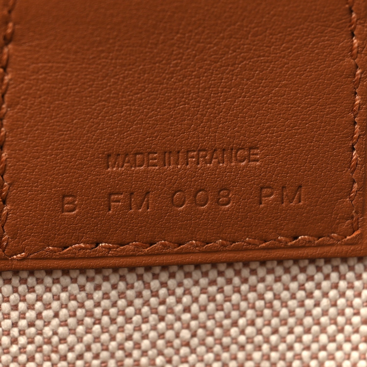 Hermes H Plume Canvas Swift Printed Quadrige au Fil Steeple 25 Bag Gris Beige Ecru Beige Gold 7 of 10