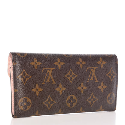 Louis Vuitton Monogram Josephine Wallet Rose Ballerine 3 of 12