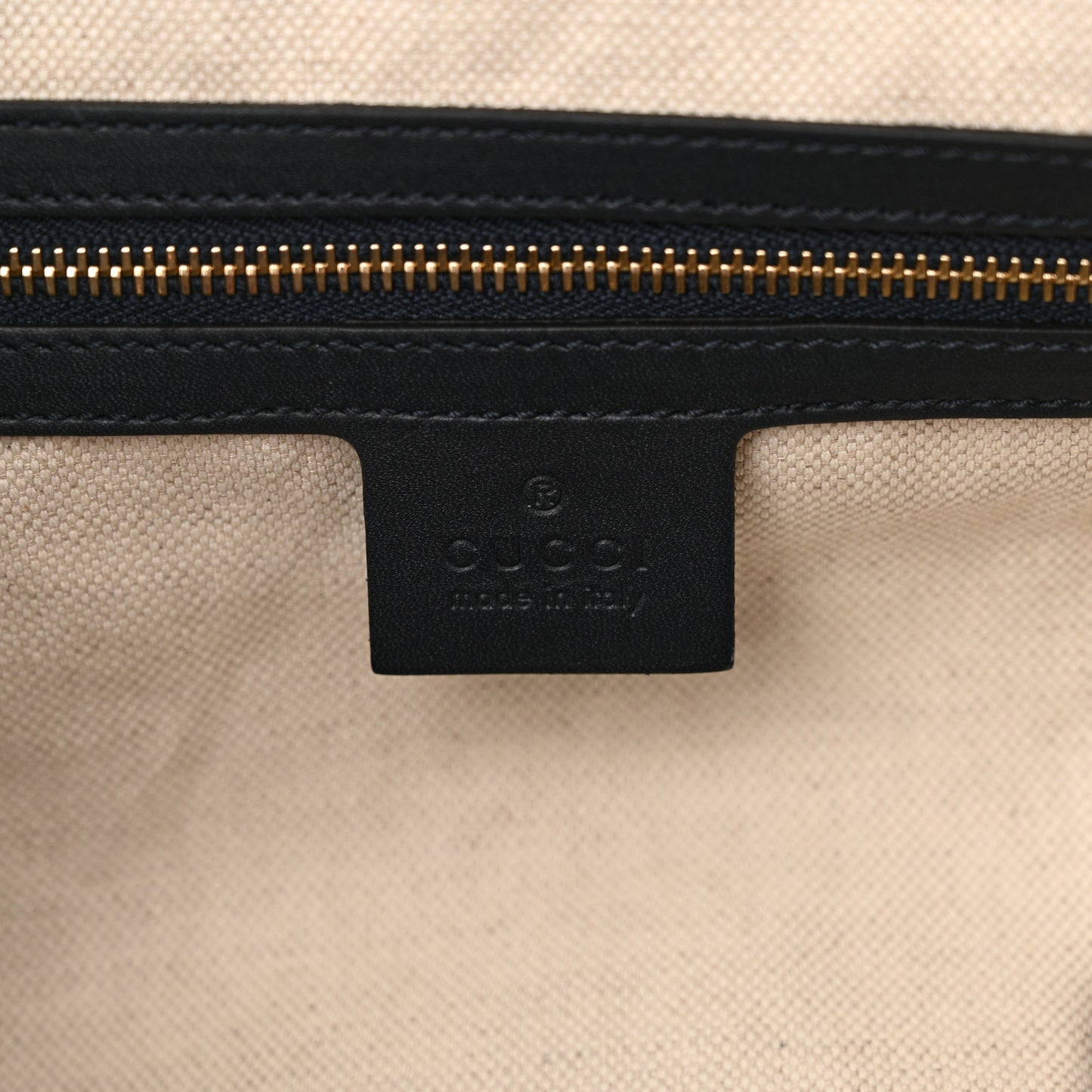 Monogram Selleria Calfskin Vintage Web Medium Boston Beige Blue