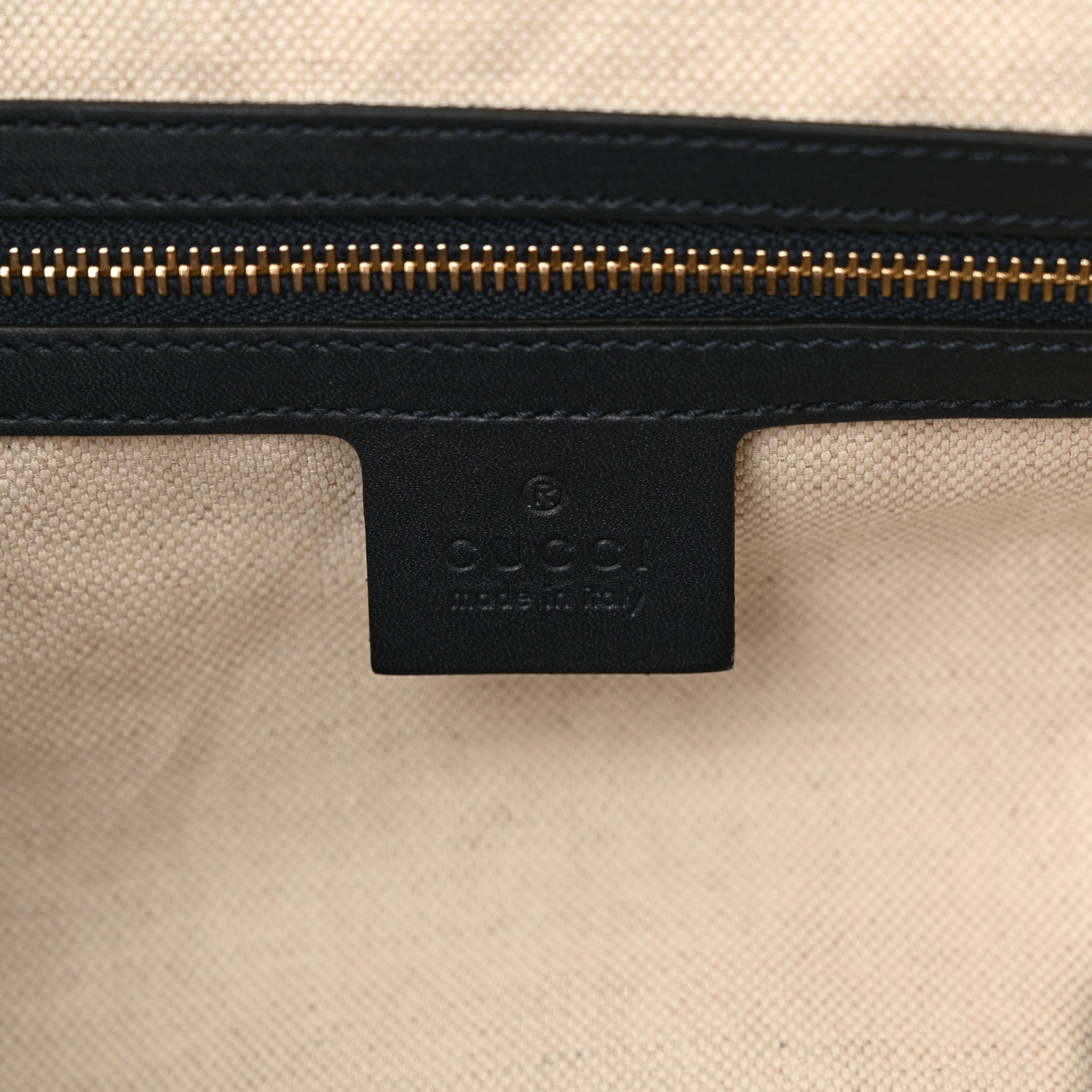 Gucci Monogram Selleria Calfskin Vintage Web Medium Boston Beige Blue 6 of 11