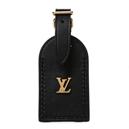 Louis Vuitton Calfskin Odeon Bag Charm Black 1 of 7