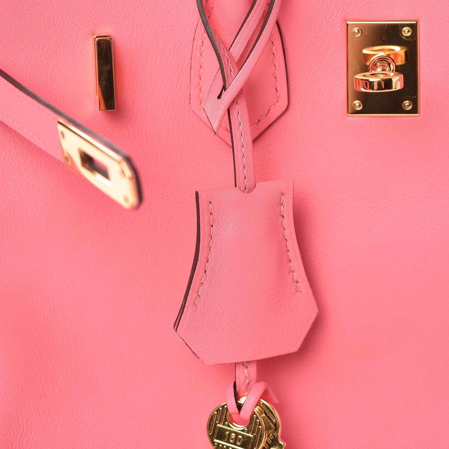 Hermes Swift Birkin 25 Rose Azalee 35 of 36