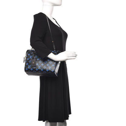 Louis Vuitton Colored Monogram Speedy Amazon PM Blue Black 2 of 9