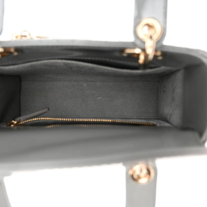 Christian Dior Patent Cannage Small Lady Dior Grey 5 of 14