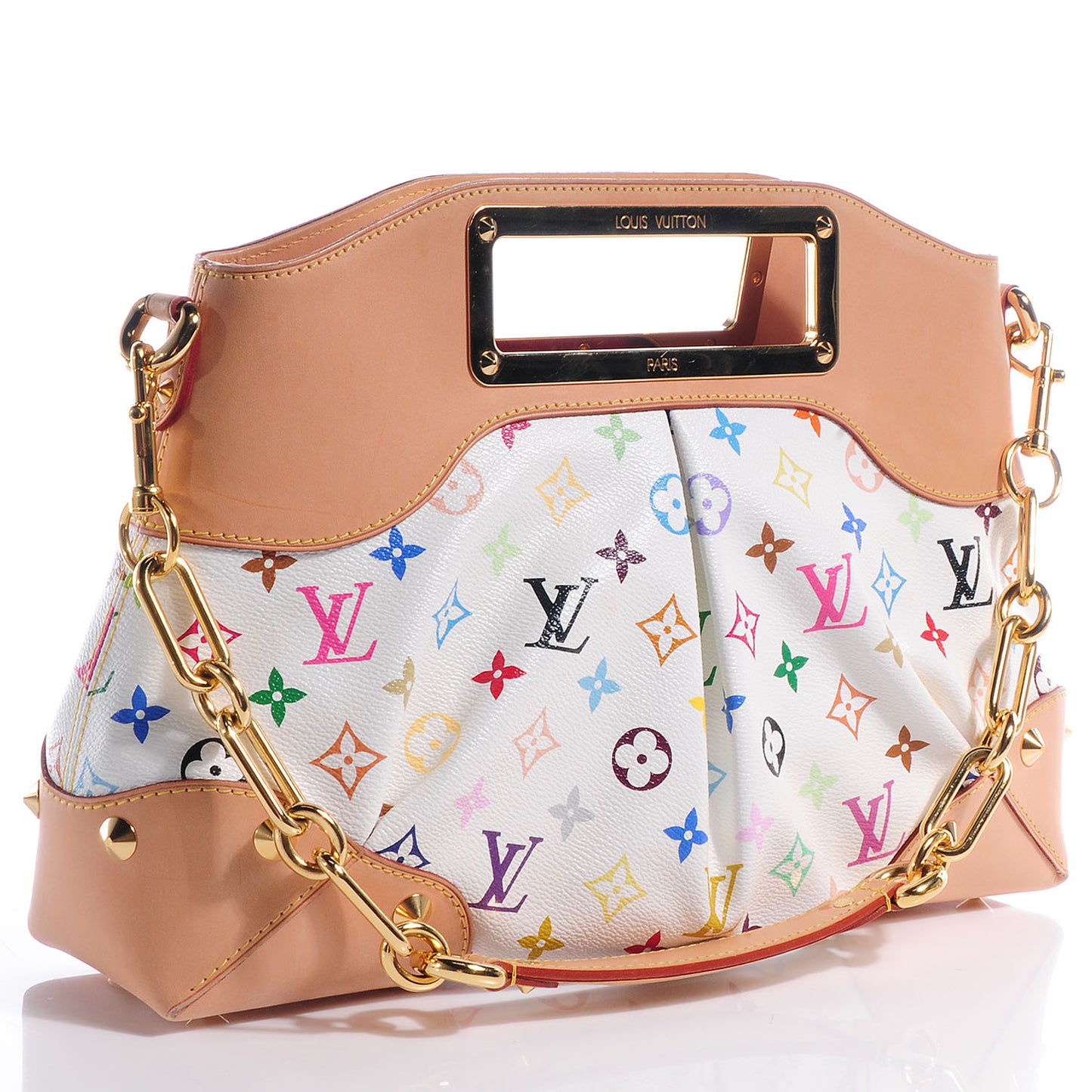 Monogram Multicolor Judy MM White
