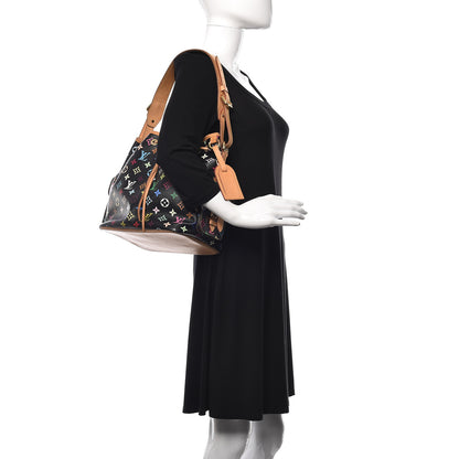 Louis Vuitton Monogram Multicolor Petit Noe Black 3 of 16