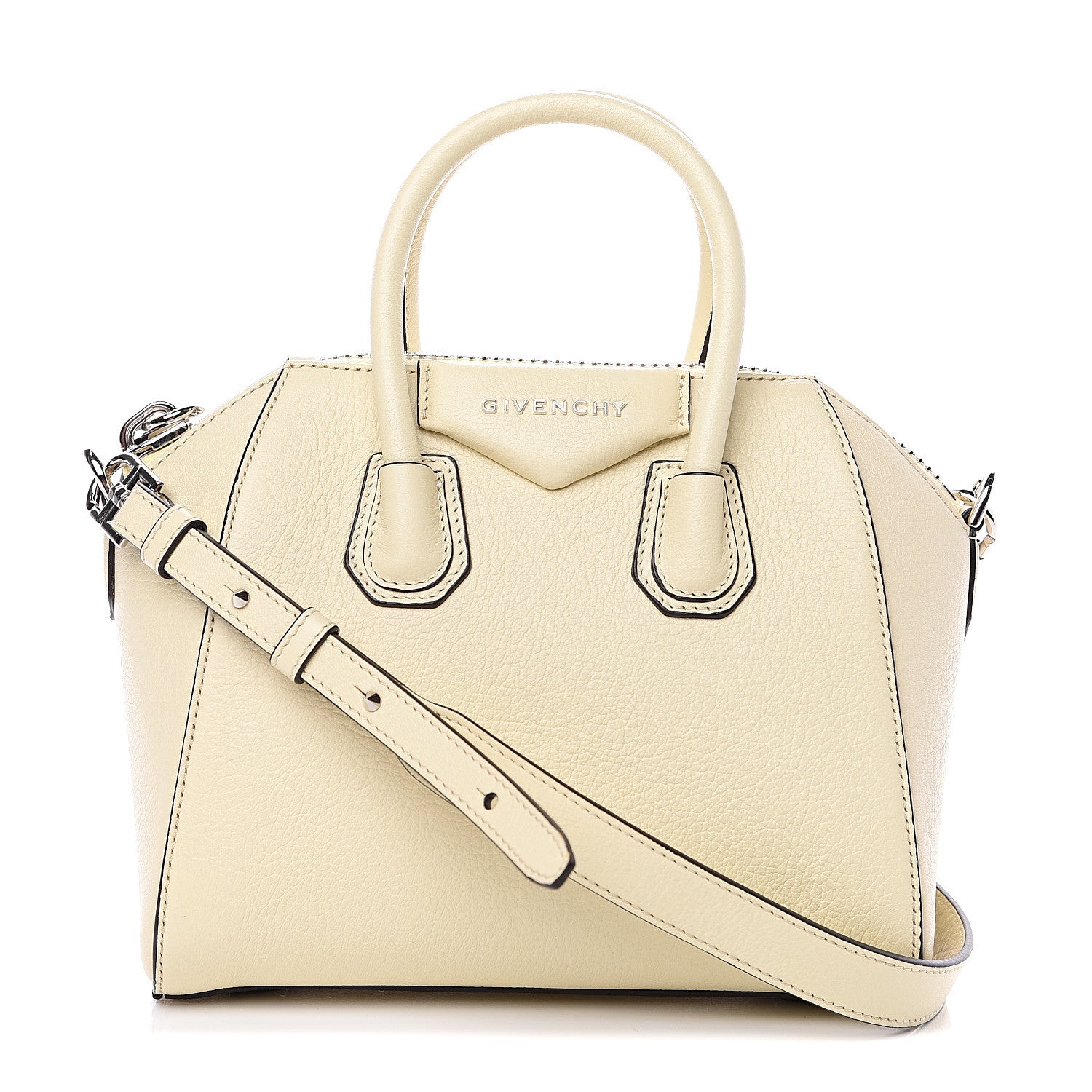 Givenchy Sugar Goatskin Mini Antigona Off White 1 of 12