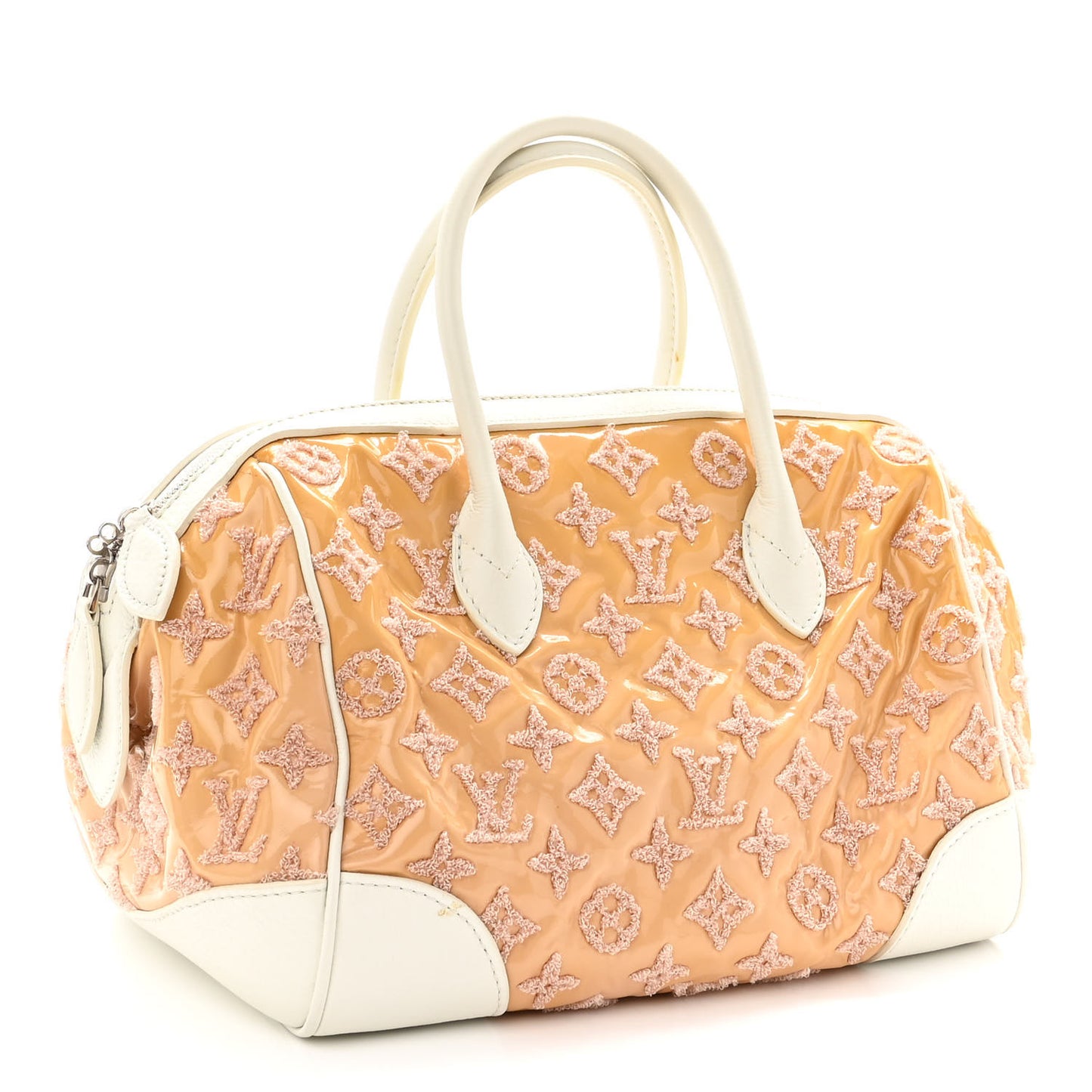 Monogram Bouclettes Speedy Round Rose