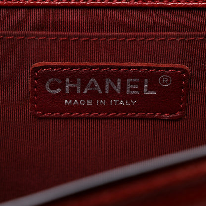 Chanel Caviar Quilted Medium Boy Flap Dark Red 5 of 15