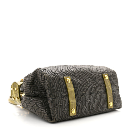 Louis Vuitton Monogram Motard Alligator Biker Vert Grey 4 of 10
