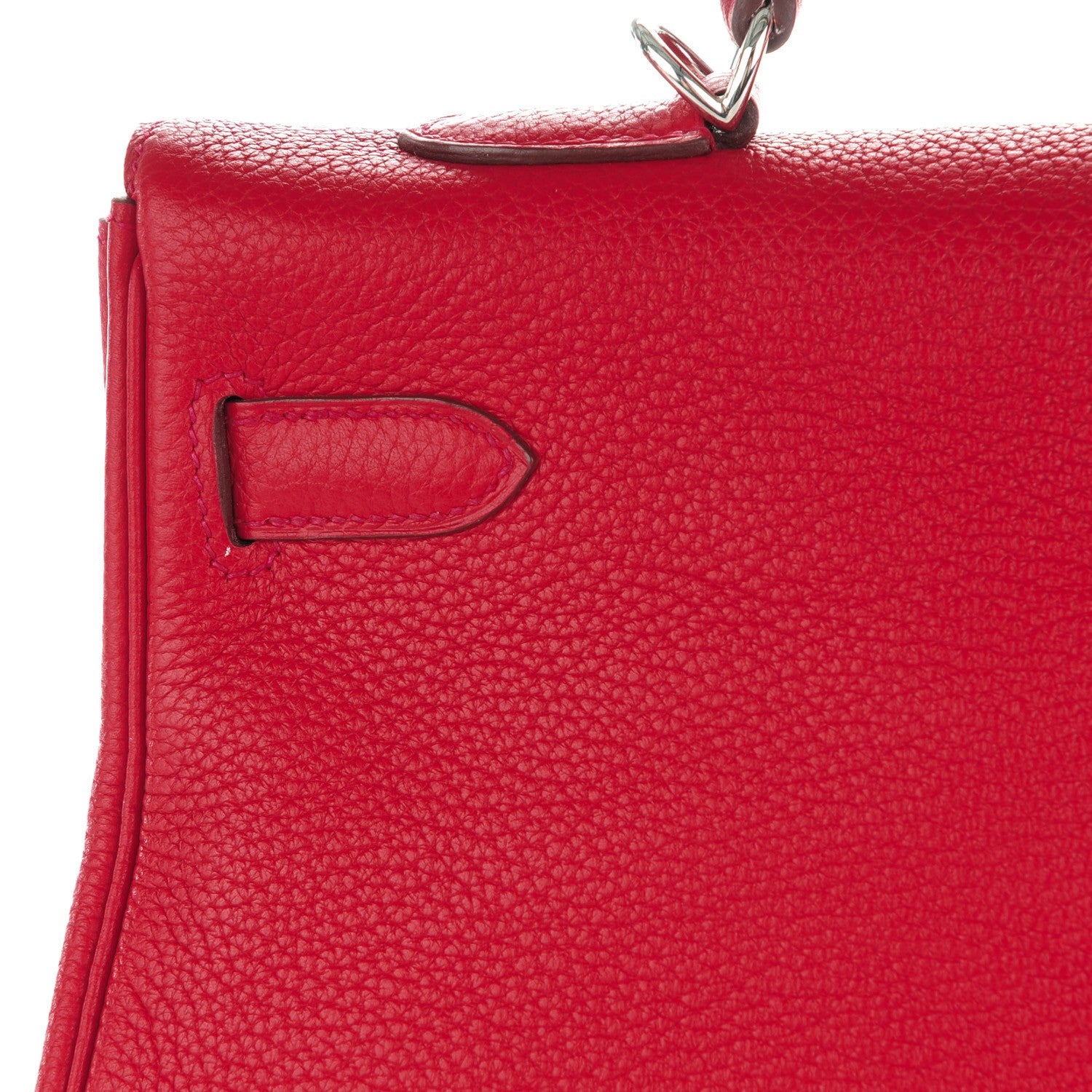 Hermes Togo Kelly Retourne 35 Rouge Casaque 14 of 26