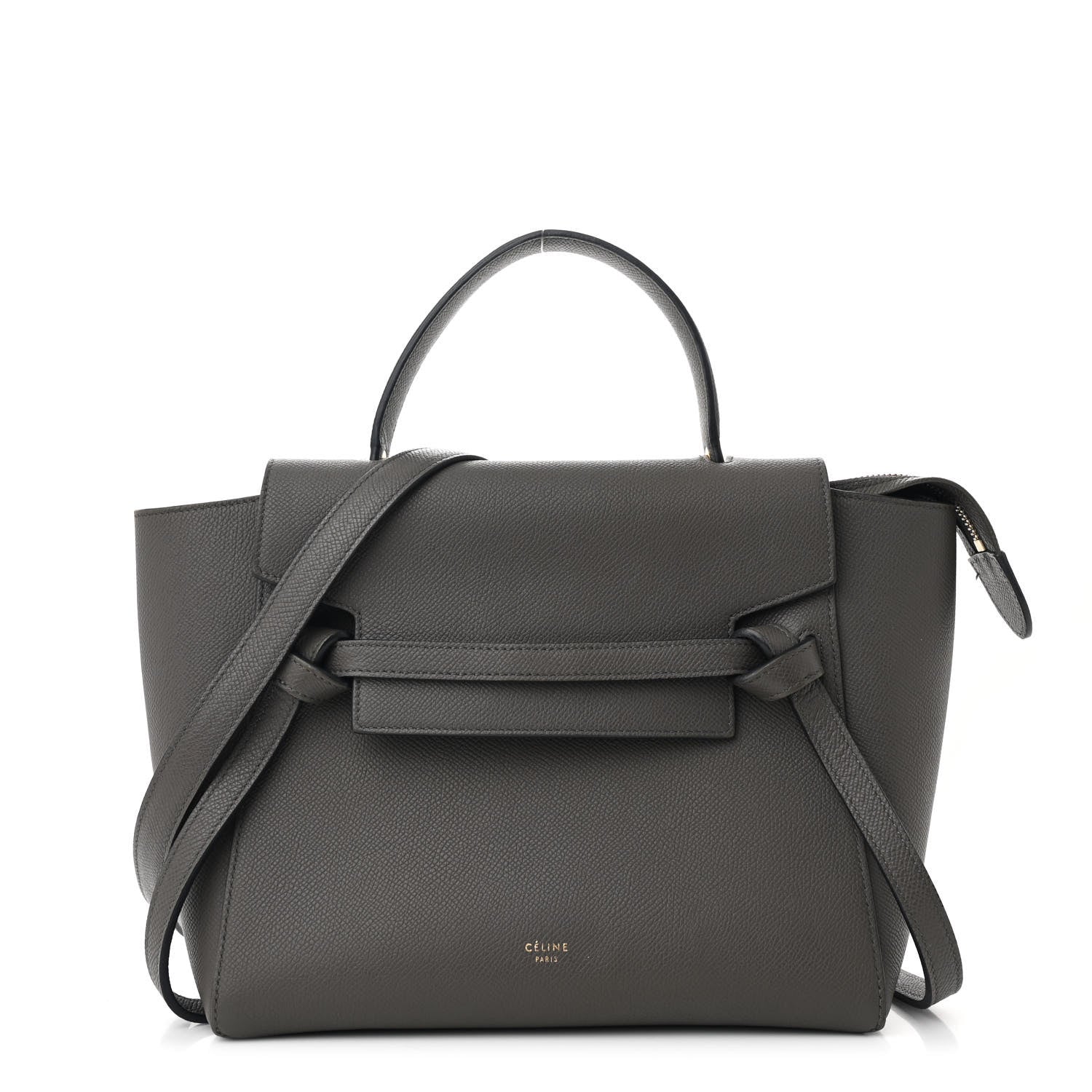 Celine Baby Grained Calfskin Micro Belt Bag Grey 1 of 11