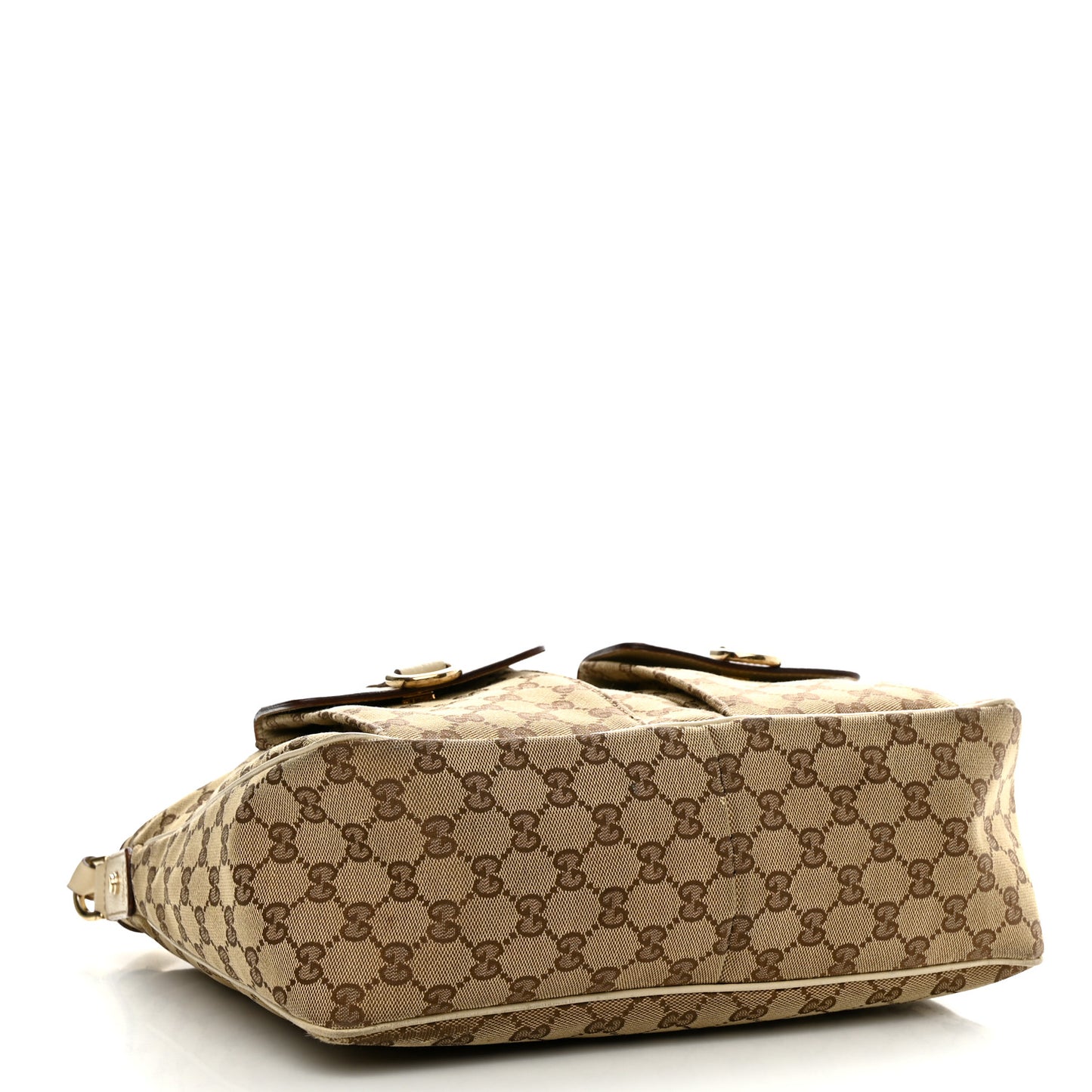 Monogram Pocket Hobo Off White