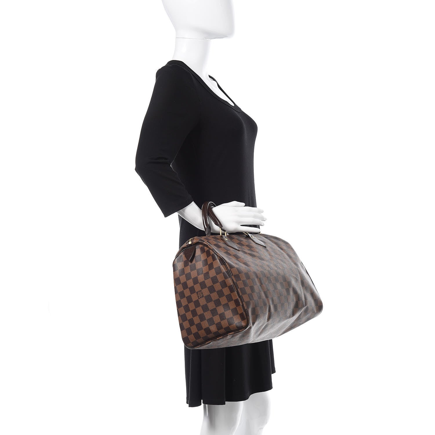 Louis Vuitton Damier Ebene Speedy 35 2 of 10