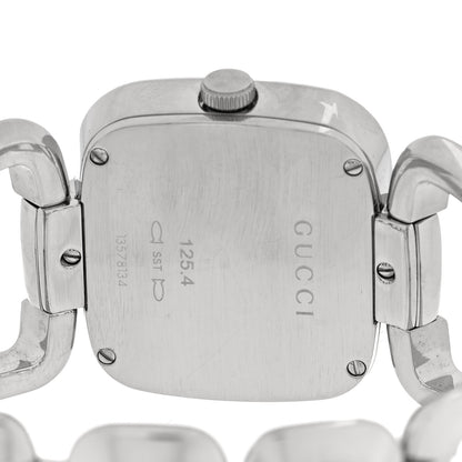 Gucci Stainless Steel 32mm G-Gucci Square Quartz Watch Blue 4 of 4