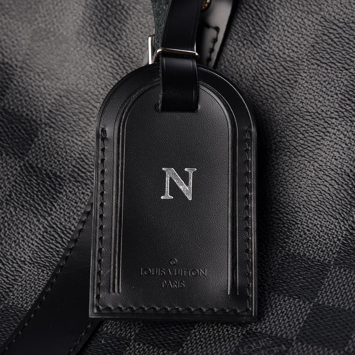 Damier Graphite Keepall Bandouliere 55