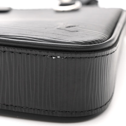 Louis Vuitton Epi Easy Pouch On Strap Black 9 of 9