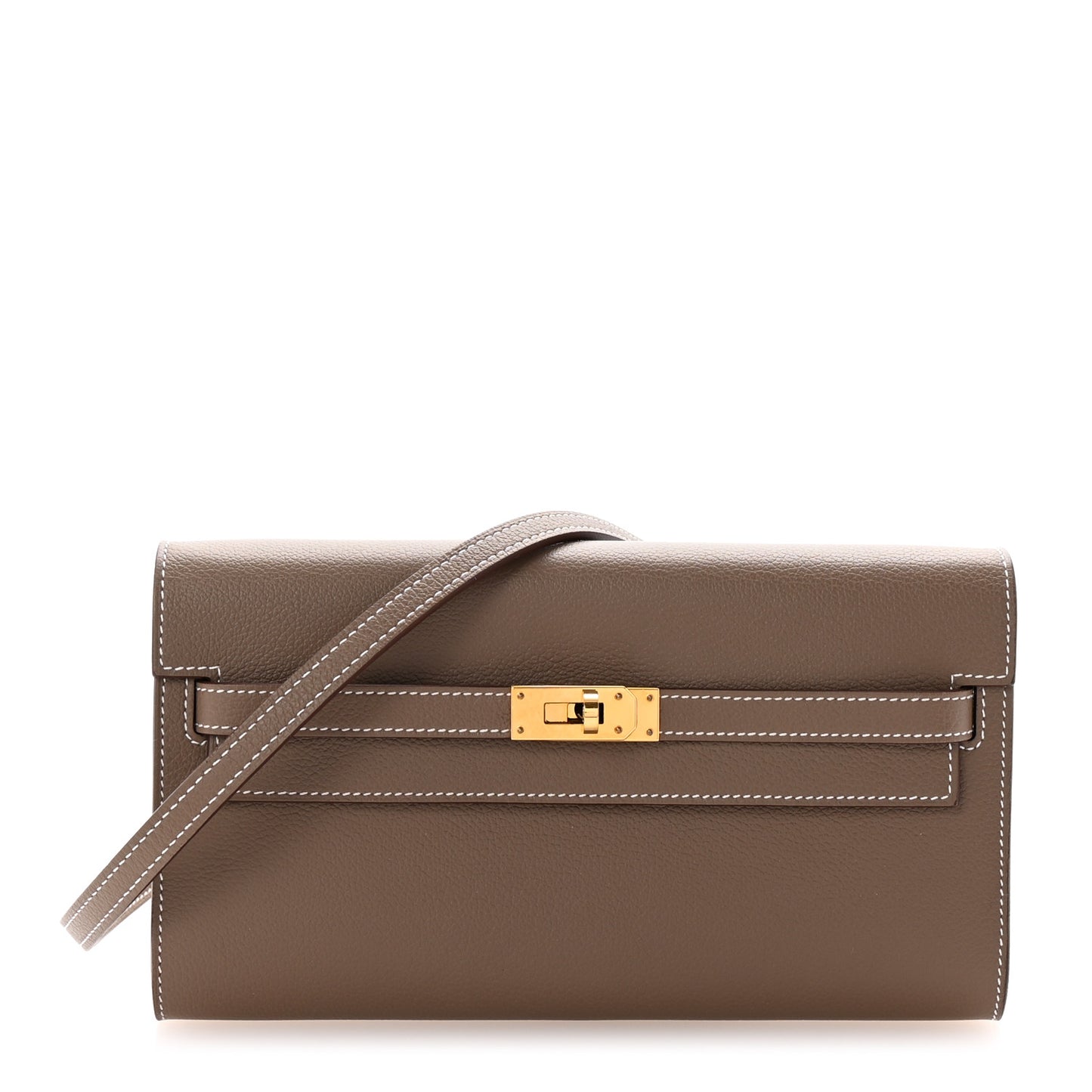 Evercolor Kelly Wallet To Go Etoupe